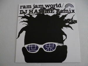 新品未使用 RAM JAM WORLD / 世界 DJ HASEBE REMIX■'98年限定アナログ盤12” 