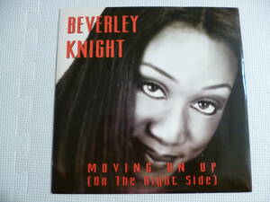 新品未使用 BEVERLEY KNIGHT / Moving On Up (On The Right Side)■'96年UKオリジナル盤12&#34; UK Soul ソウル