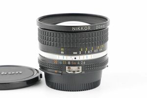 06837cmrk Nikon Ai NIKKOR 20mm F2.8S Ai-S 単焦点 広角レンズ Fマウント