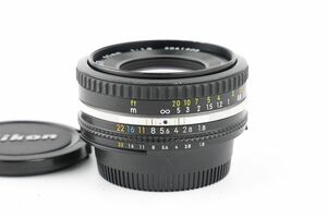 07110cmrk Nikon Ai NIKKOR 50mm F1.8S Ai-S 単焦点 標準 パンケーキレンズ ニコン Fマウント