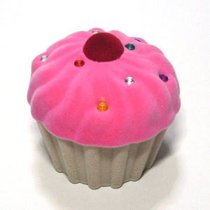 [ jewelry case * ring * necklace ] cupcake * sweets * present * gift * present *sa prize * ring |sgc-0012