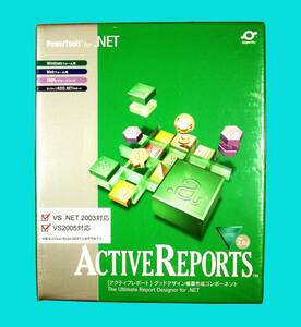 [4993]GrapeCity ActiveReports for.NET 2.0J Standard active report form. development report making barcode graph output :PDF,Excel