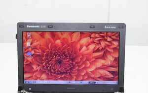 F595【中古】表示OK! panasonic レッツノート　CF-J10 10.1インチ　純正液晶パネル　フレーム付き　