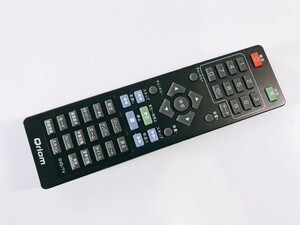 YP733★★QRIOM 地デジチューナー テレビ リモコン 型番不明　 全キー赤外線発光確認済品