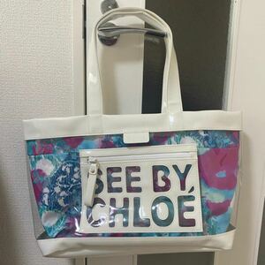 【SEE BY CHLOE】クリアビニールバッグ　シーバイクロエ