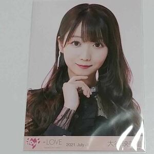 大谷映美里 ヨリ ＝LOVE　生写真 「セノビーインラブ」衣装 2021.July-II グッズ イコラブ　イコールラブ