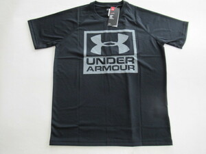 3134 新品■未使用　UNDER ARMOUR（アンダーアーマー）【MD】黒　Tシャツ　ヒートギア