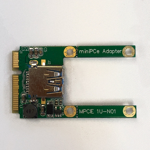 【C0095】 Mini PCI-E to USB アダプター　mini PCI Express スロットを USB2.0 に変換