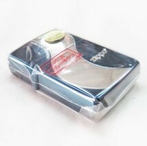 ZF 半額 新品 高級 人気 zippo ジッポー ライター 定価11500円税抜のお品 パラジウム ブルーチタン 50%OFF ブルー シルバー色 メンズ_画像4