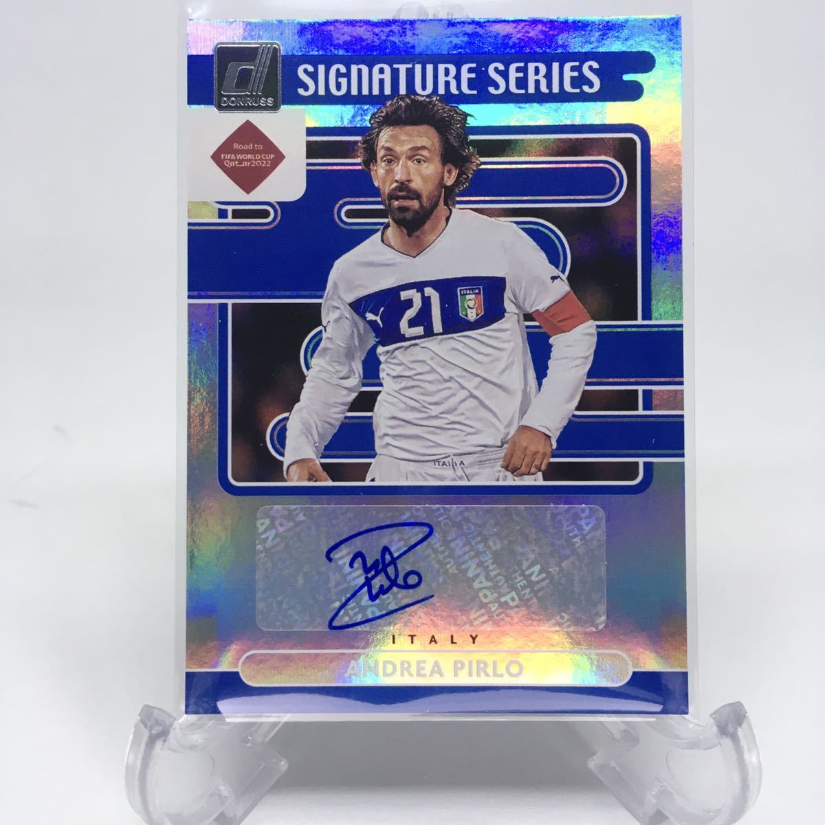 panini immaculate soccer ピルロ 直筆サインカード‼︎-