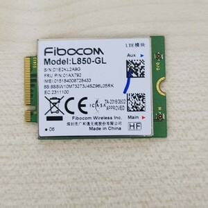 Lenovo ThinkPad Fibocom L850-GL WWANカード wireless cellular modem 4G LTEカード WWANカード FRU 01AX792
