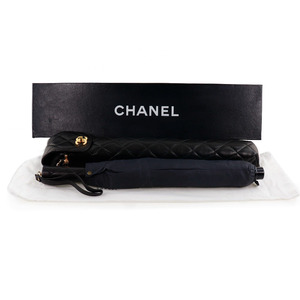 CHANEL シャネル 傘 マトラッセ 95A A05603X01019 その他雑貨 ラムスキン×ナイロン ユニセックス【12100402】中古