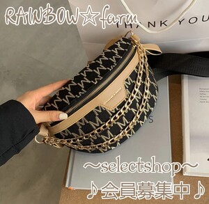 新品☆大人気 ボディーバッグ ショルダバッグ ウエストバッグ レディース ウエストポーチ