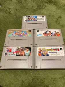SFC スーパーファミコン 幽遊白書 龍虎の拳2 ドラゴンボールZ ストリートファイター2 ラストファイターツイン