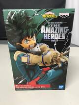 ■僕のヒーローアカデミア フィギュア 緑谷出久 THE AMAZING HEROES vol.13 ヒロアカ デク バンダイ BANDA　【22/0215/01_画像1