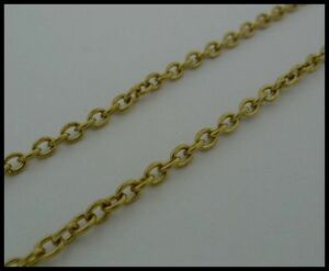  brass made Brass adzuki bean brass chain necklace 45cm/ALL20%OFF