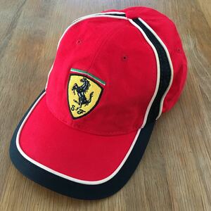 Ferrari IDEA Cap フェラーリ イデア キャップ帽 帽子 グッズ コレクション ユーズド