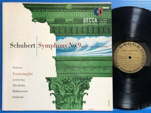 【LP】フルトヴェングラー ベルリン・フィル シューベルト 交響曲 第9番 米盤 VG+ / EX+ CLASSIC 交響曲 SCHUBERT