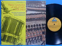 [LP] military March. 3 century DEUTSCHNEISTER BAND THREE CENTURIES OF MILITARY MARCHES EX+ / NM- CLASSIC wind instrumental music March US record 