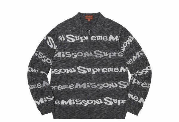 Supreme/Missoni Zip L/S Polo シュプリーム/ミッソーニ ジップ ポロ