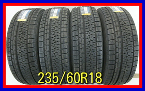 ■新品タイヤ■　235/60R18 107Q PIRELLI ICE ASIMMETRICO CR-V トリビュート等 冬タイヤ スタッドレス 激安 送料無料 T795