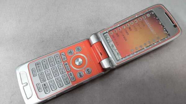 docomo FOMA SO903i ＃DG3492 SonyEricsson　ソニーエリクソン ガラケー ケータイ 簡易動作確認＆簡易清掃＆初期化OK 判定○ 