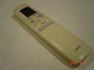 即決中古難あり送料込! 三洋 SANYO エアコンリモコン RCS-SN4 / NA472