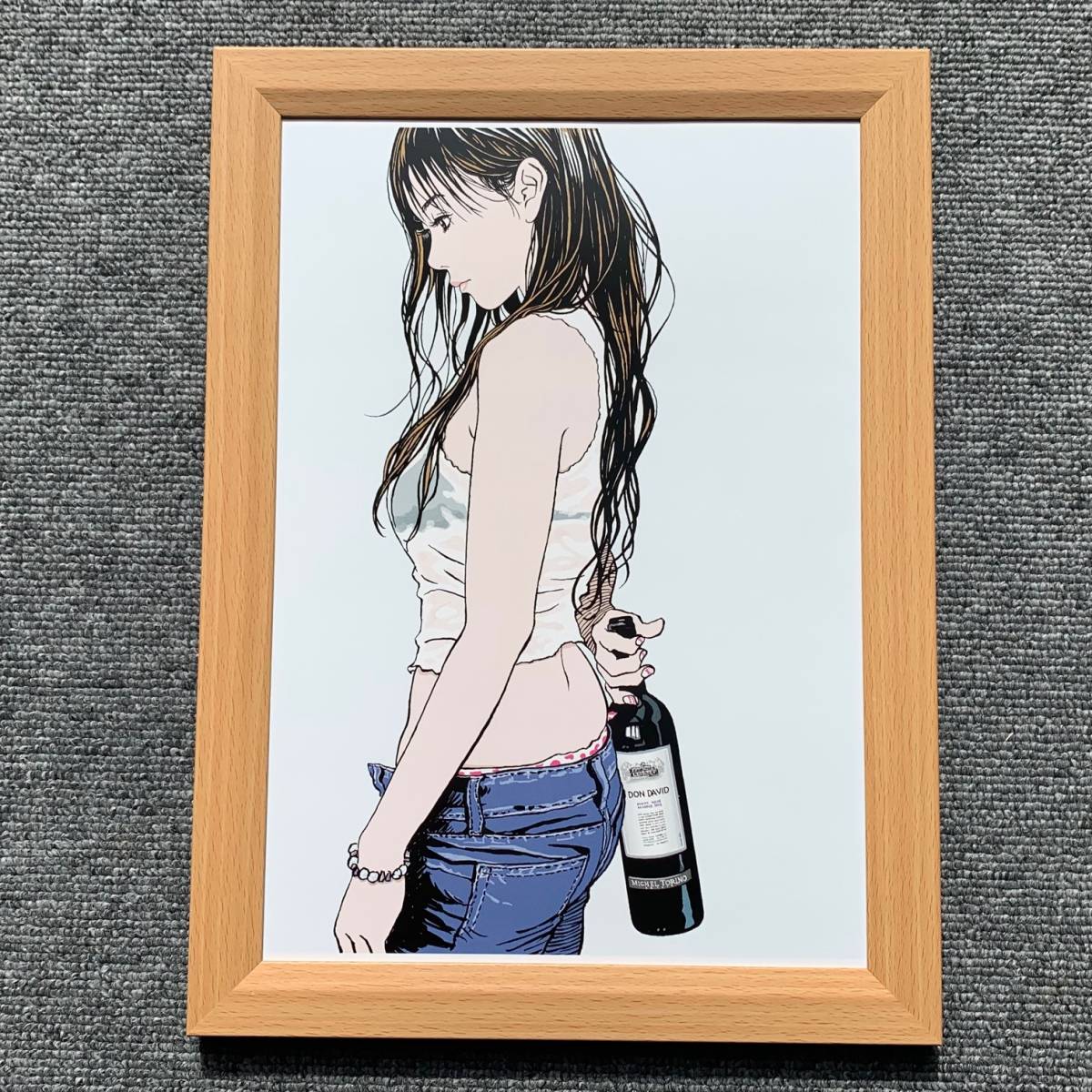 写真名入れ対応 江口寿史 Shiggy Jr Last Live B5サイズ 額入り 貴重イラスト 印刷物 ポスター風デザイン 額装品 アートフレーム インテリア 美女 当店オーダーモデル 楽器 手芸 コレクション コレクション 趣味 Www Writeawriting Com