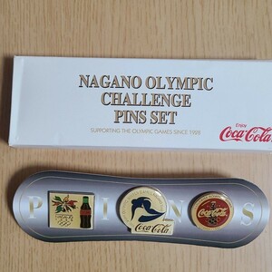 長野オリンピック ピンバッジ Coca-Cola