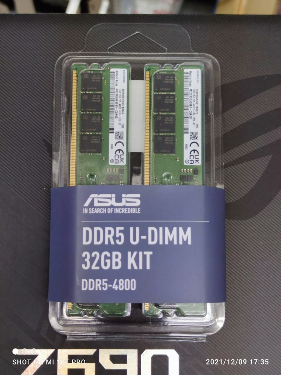高級感 (16GB×2本×2箱) メモリ64GB 4800 DDR5 ASUS - PCパーツ - hlt.no お得なまとめ買い メモリオン2箱 健康用品