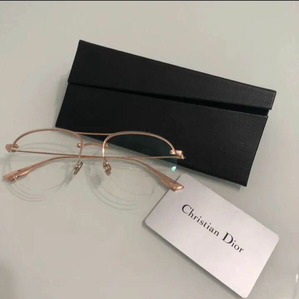 Christian Dior クリアレンズサングラス　伊達眼鏡