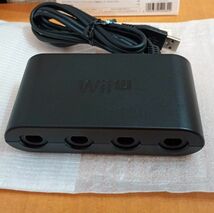 動作品 即納 / 大乱闘スマッシュブラザーズ for Wii U ゲームキューブコントローラ接続タップセット（任天堂純正) / 匿名配送 / お急ぎ対応_画像5