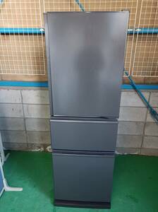 MITSUBISHI/三菱/ノンフロン冷凍冷蔵庫/2021年製/272L/3ドア/MR-CX27F-H/付属品は写真で全て/0127c2