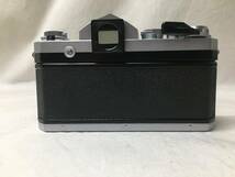 【2201549】Nikon ニコン Nikon F MF カメラ シルバーボディ/NIKKOR-S.C AUTO Non-Ai f:1.4 f=50mm ジャンク品_画像3