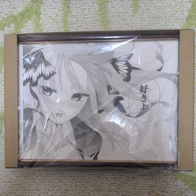 アニメ・ゲ】 コミケ C99 うたわれるもの 箔押しサイン入り複製原画