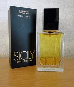 ★未使用★D&G SICIKY ドルチェ＆ガッバーナ シシリー EDP 50ml