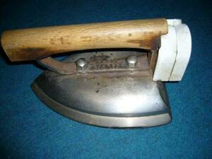  antique business use iron roasting .. electric iron used junk 