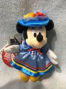 東京ディズニーシー　13周年　ミニーマウス　ぬいぐるみバッジ　新品