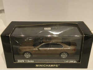 1/43 ミニチャンプス BMW 7シリーズ E65 前期 735 / 745 ミニカー モデルカー MINICHAMPS