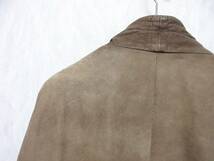 トルコ製 KOSAR レザー コート ジャケット ブラウン 54 本革 Z100_画像7