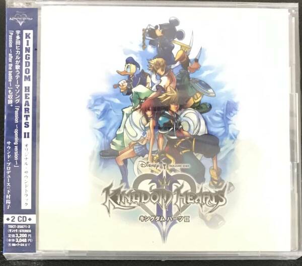 新品未開封CD☆ＫＩＮＧＤＯＭ　ＨＥＡＲＴＳ　Ⅱ　オリジナル・サウンドトラック,.（2006/01/25） /＜TOCT25871＞：