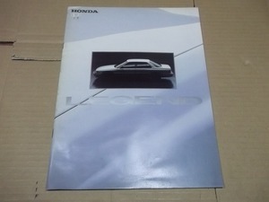 FF009∫[ catalog ] Honda Legend Showa era 60 year 10 month ∫