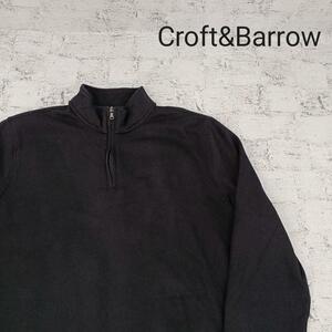 Croft&Barrow クラフトアンドバロー ハーフジップスウェット W8008