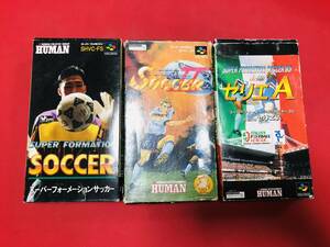 スーパーフォーメーションサッカーⅡセリエA 箱説はがき付 セット 即決 多数出品中！ 3本 セット