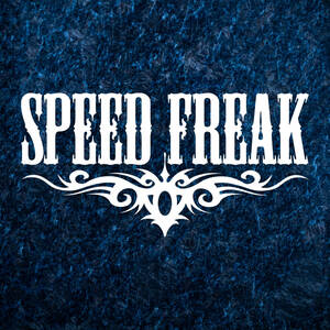 送料無料◆SPEED FREAK スピードフリーク カッティングステッカー◆ホワイト｜20×10cm｜ 超防水 UVカット 屋外使用可【C041】