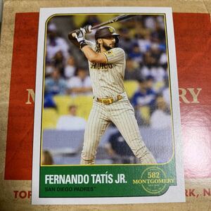 2022 topps montgomery 582 限定　fernando tatis jr