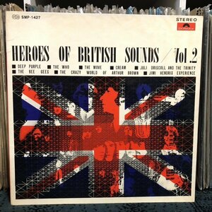 【'69 国内コンピ】LP★Heroes of British Sounds / Vol.2