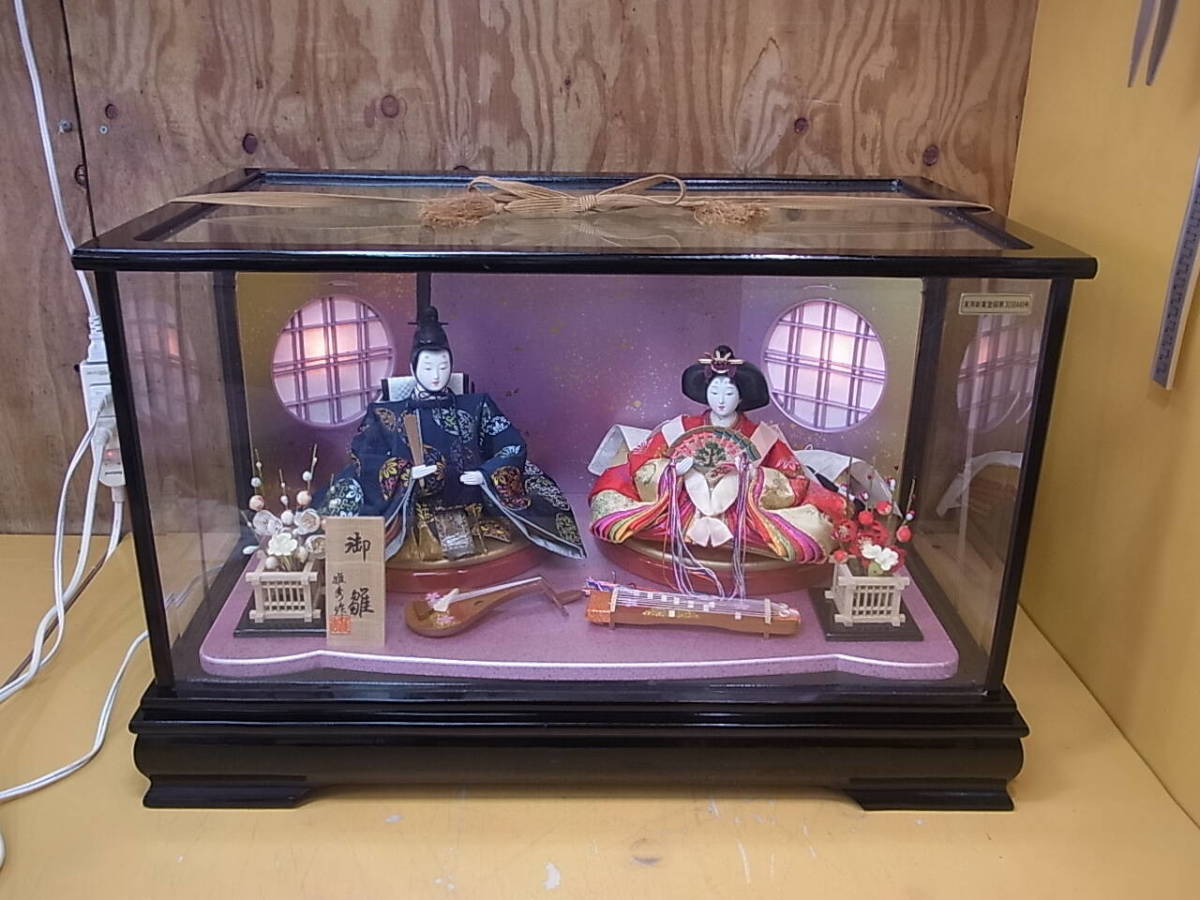 □T/753☆Hina dolls (hina dolls)☆Gohin dolls, Dairi-hin dolls☆Made by Masahide☆Used item, season, Annual Events, Doll's Festival, Hina Dolls