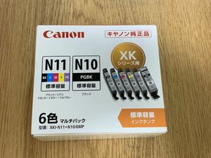 ★☆ Canon XKI-N11+N10/6MP XK 6色パック 純正インク 新品 未使用 未開封 キャノン プリンター マルチパック 2021/5期限 送198円～