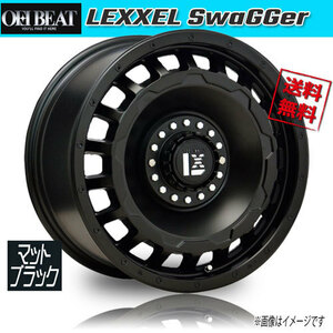 ホイール新品 4本セット OFFBEAT LEXXEL SwaGGer MATBLACK 16インチ 5H139.7 5.5J+20 110.2 業販4本購入で送料無料